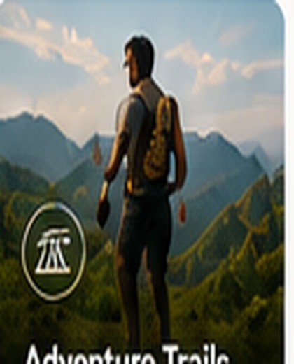 Traveller hiking through Sri Lankan mountains